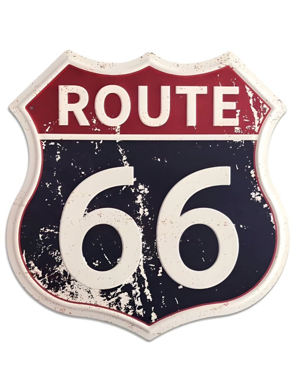 Route 66 Signs Vintage Road Signs High Way Metal Tin Sign 12× 12 Inches
